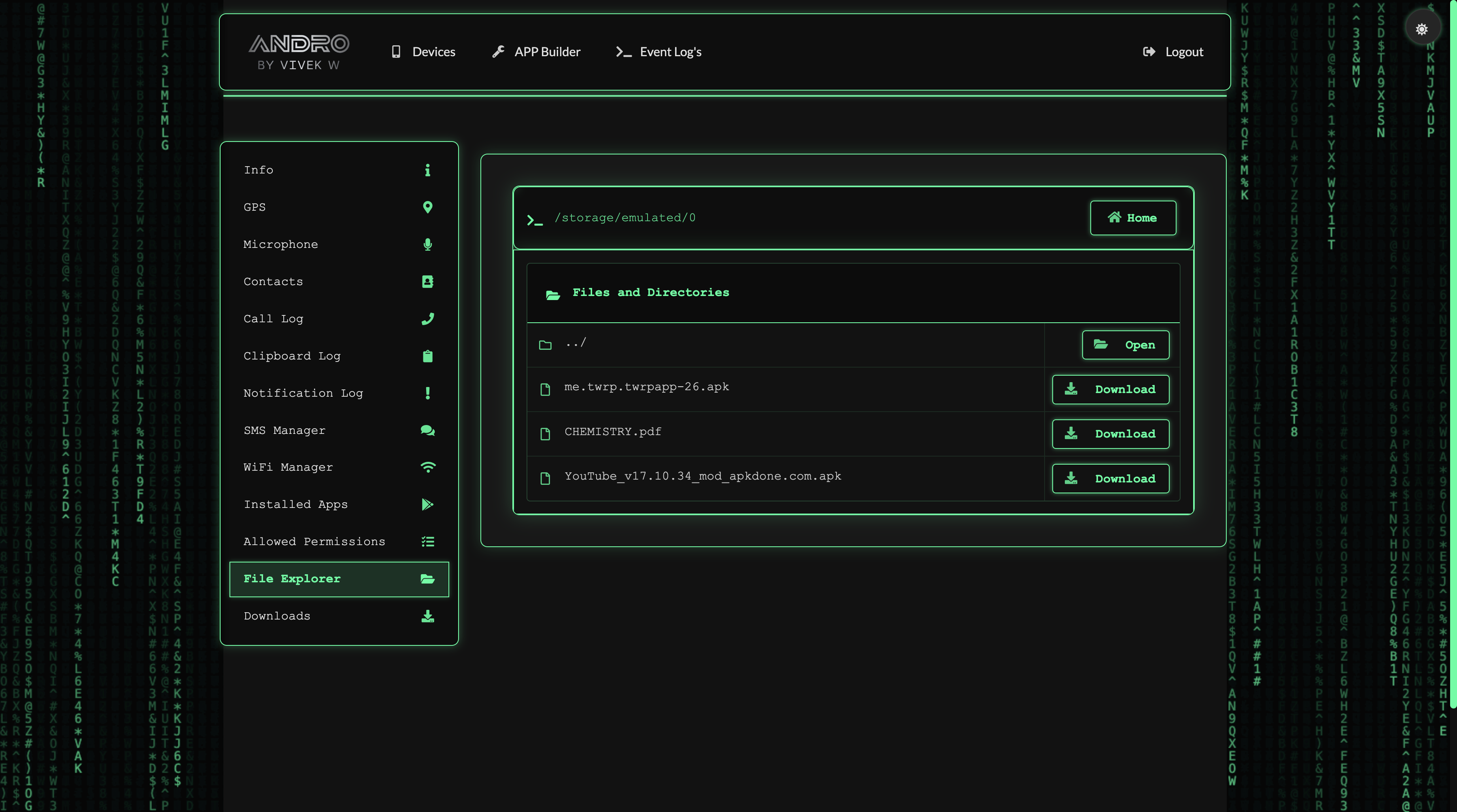 Files and Directories