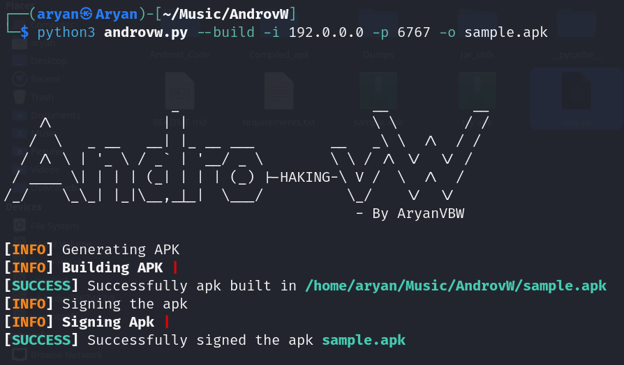 Andro-CLI Screenshot